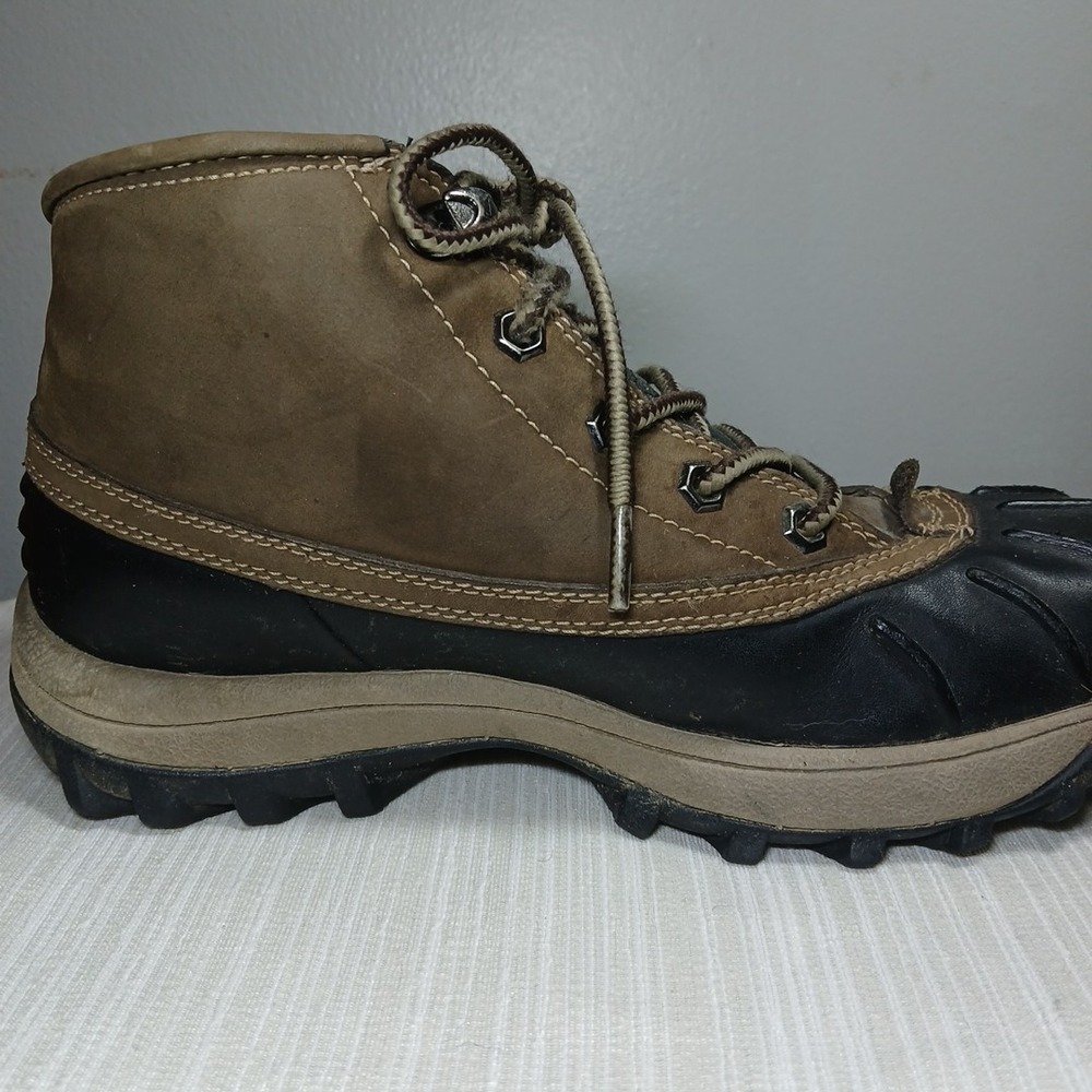 Timberland Men's Sz 7 Leather Waterproof Duck‎ Boot Used barn chore outdoor - Picture 5 of 11